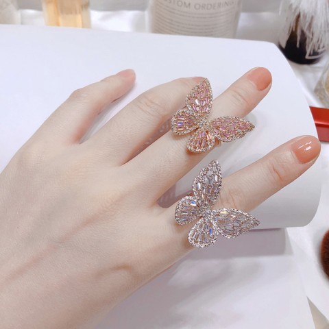 Hot new product：Dazzling Butterfly Ring