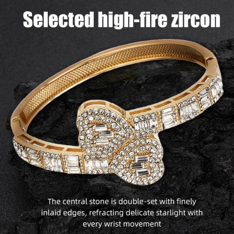 Diamond Heart Bracelet