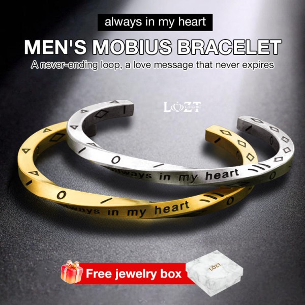 Mens Mobius Bracelet