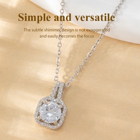 Micro-inlaid square four-piece set