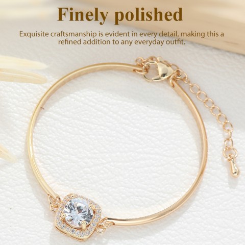 Micro-inlaid square four-piece set