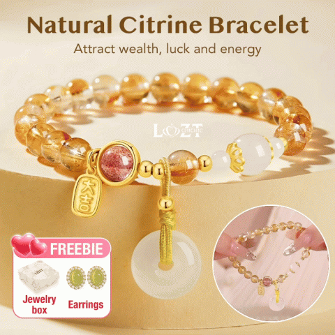 Natural Citrine Bracelet