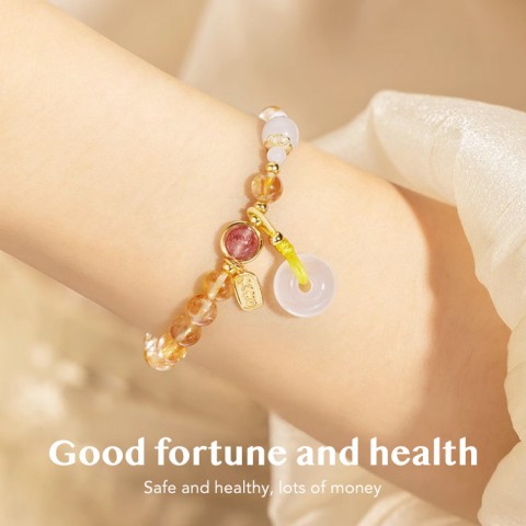 Natural Citrine Bracelet