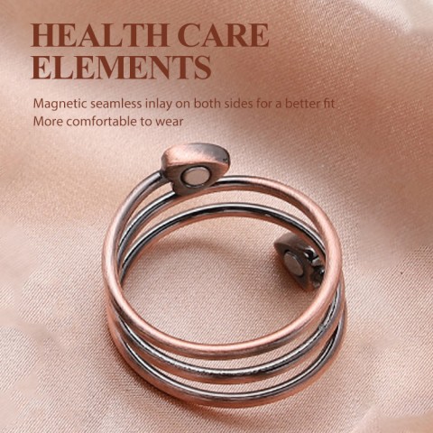 Pure Copper Magnetic Rings