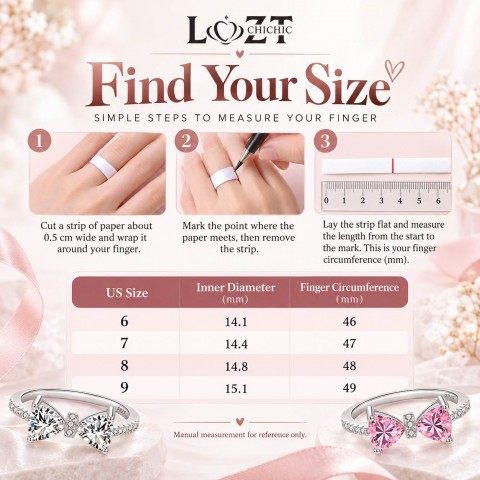 elegant bow decor ring