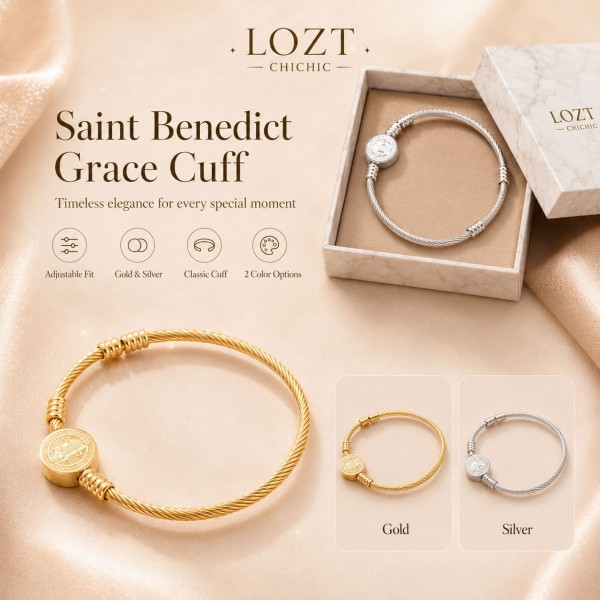 Saint Benedict Grace Cuff