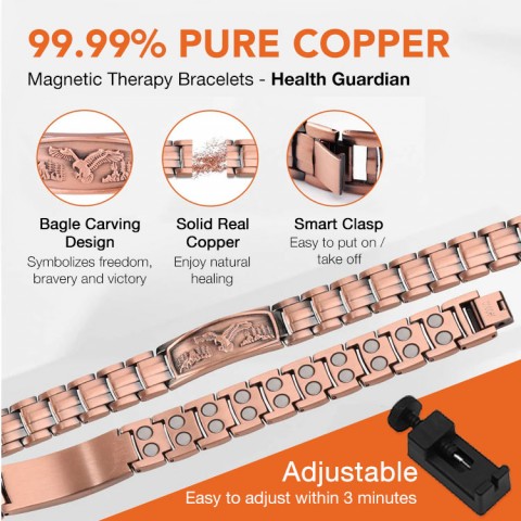 Eagle magnetic bracelet