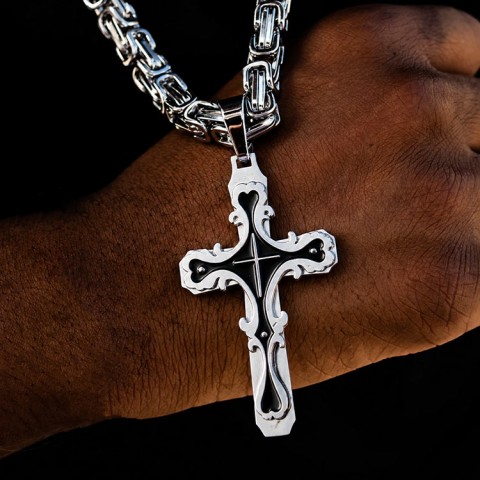 Stainless Steel Cross Necklace