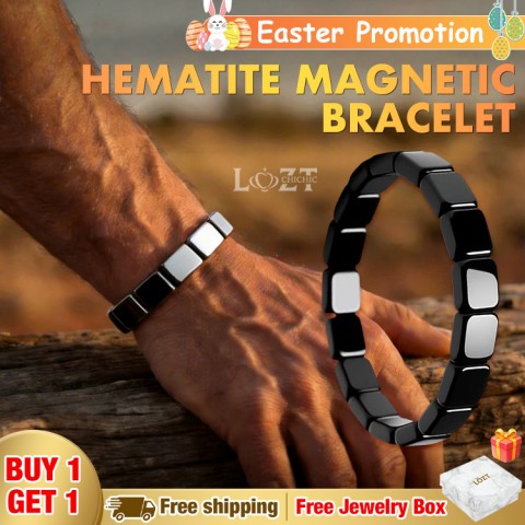 Hematite Magnetic Bracelet