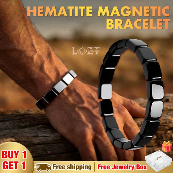 Hematite Magnetic Bracelet