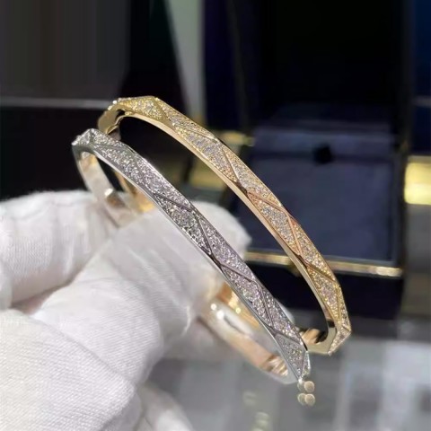 Moissanite multifaceted Bracelet