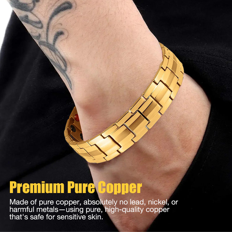 9.9 Great Sale - Cross Double Row Magnetic Bracelet - Found your stress-relief secret, Magnetic Wellness Boost